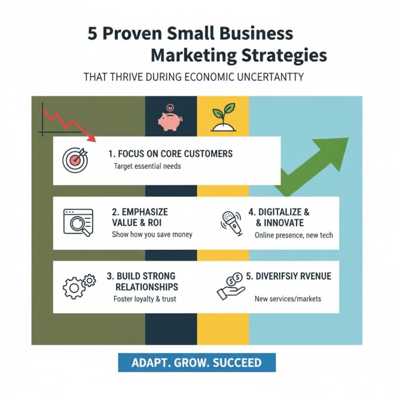 5 Proven Small Business Marketing Strategies That Thrive During Economic Uncertainty