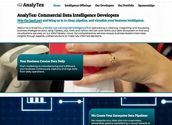 AnalyTex: Commercial Data Intelligence Developers